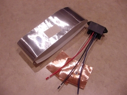 Typical non-contact sensor kit.