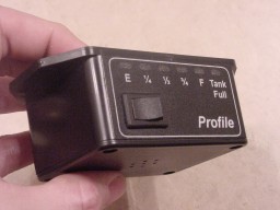 Profile Solo tank monitor and display for under-counter installation
